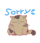 Fat cats.（個別スタンプ：2）