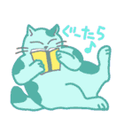 Fat cats.（個別スタンプ：9）