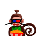 Jono is cute weird monkey（個別スタンプ：7）
