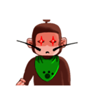 Jono is cute weird monkey（個別スタンプ：10）