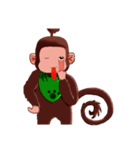 Jono is cute weird monkey（個別スタンプ：12）