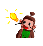 Jono is cute weird monkey（個別スタンプ：19）