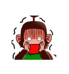 Jono is cute weird monkey（個別スタンプ：25）