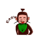 Jono is cute weird monkey（個別スタンプ：35）