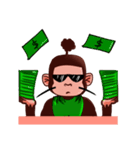 Jono is cute weird monkey（個別スタンプ：37）
