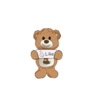 Plush Bears（個別スタンプ：8）