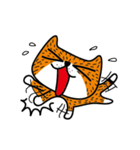 Cat JU daily life - I（個別スタンプ：7）