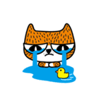 Cat JU daily life - I（個別スタンプ：8）