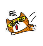 Cat JU - Let's vacation（個別スタンプ：4）