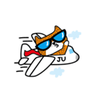 Cat JU - Let's vacation（個別スタンプ：7）