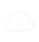The Cute Clouds（個別スタンプ：2）