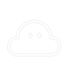The Cute Clouds（個別スタンプ：4）
