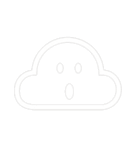 The Cute Clouds（個別スタンプ：6）
