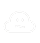 The Cute Clouds（個別スタンプ：8）