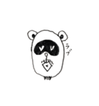 ひげたぬきシリーズ（個別スタンプ：8）
