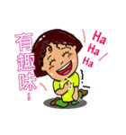 Curl girl-Q（個別スタンプ：8）