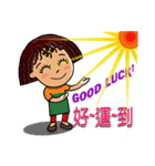 Curl girl-Q（個別スタンプ：13）