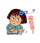 Curl girl-Q（個別スタンプ：39）