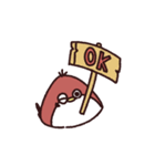 くりすずめ（個別スタンプ：4）