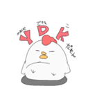 ニワトリくんとウサギちゃんの日常（個別スタンプ：8）