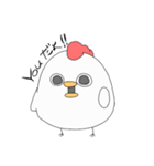 ニワトリくんとウサギちゃんの日常（個別スタンプ：16）