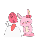ニワトリくんとウサギちゃんの日常（個別スタンプ：20）