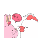 ニワトリくんとウサギちゃんの日常（個別スタンプ：23）