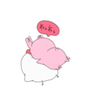 ニワトリくんとウサギちゃんの日常（個別スタンプ：33）