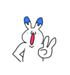 ホッキョクウサギとはこみん 文字無しVer.（個別スタンプ：1）