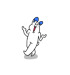 ホッキョクウサギとはこみん 文字無しVer.（個別スタンプ：4）