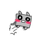 ホッキョクウサギとはこみん 文字無しVer.（個別スタンプ：5）
