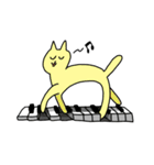 とてもかわいらしいねこちゃんのスタンプ（個別スタンプ：4）