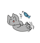 とてもかわいらしいねこちゃんのスタンプ（個別スタンプ：6）