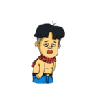 Little boy country（個別スタンプ：1）