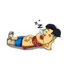 Little boy country（個別スタンプ：3）