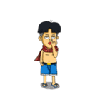 Little boy country（個別スタンプ：8）
