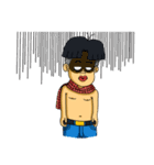 Little boy country（個別スタンプ：9）