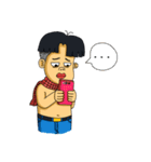 Little boy country（個別スタンプ：14）