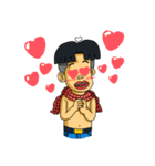 Little boy country（個別スタンプ：17）
