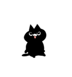 ねこ(くろ)2（個別スタンプ：24）