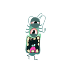 Alien Invasion Stickers by Litosfera（個別スタンプ：16）