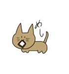 へんな猫（個別スタンプ：3）