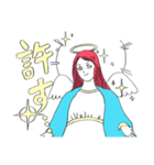 世界中のちえちゃんに謝るためのスタンプ（個別スタンプ：15）
