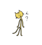 ひょろひょろねこ よく使う（個別スタンプ：9）