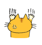 ゆる猫 茶トラ（個別スタンプ：16）