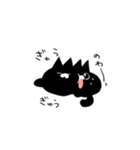 ねこ(くろ)（個別スタンプ：25）