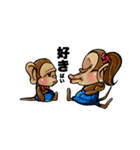熊本弁ver.絵描きゴリラgoriking（個別スタンプ：11）