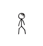 手書き！ 棒人間スタンプ（個別スタンプ：2）