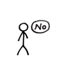 手書き！ 棒人間スタンプ（個別スタンプ：14）