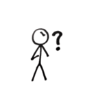 手書き！ 棒人間スタンプ（個別スタンプ：15）